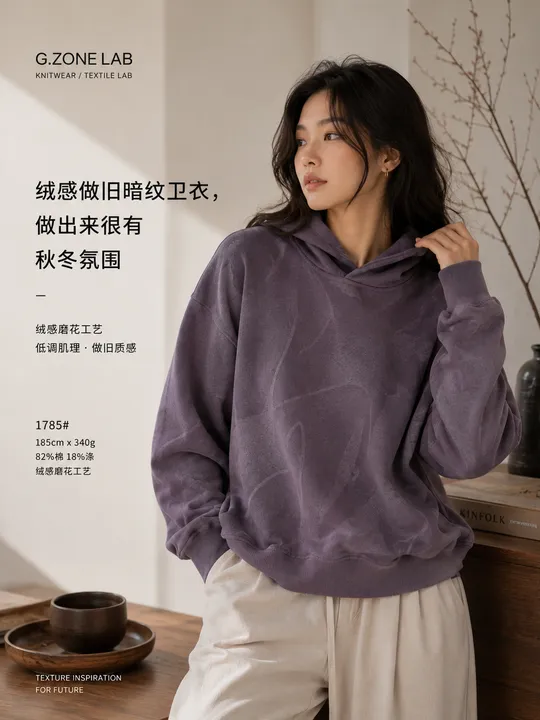 1785 星辰卫衣-洛斯汀 成衣效果