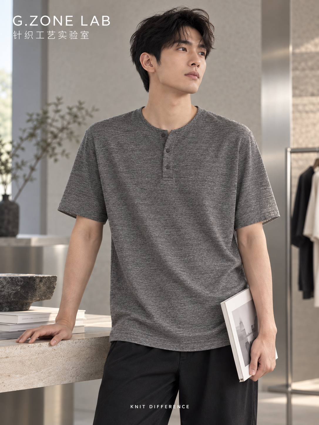 麻影横序 Linen Shadow Lines 模特展示 2