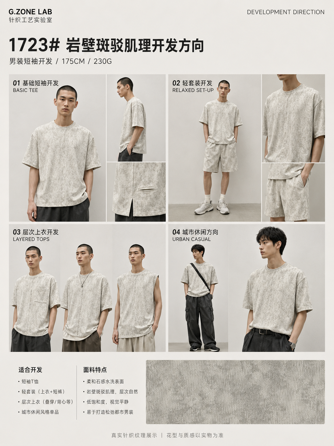 简棉双纱 开发方向与样衣效果 1