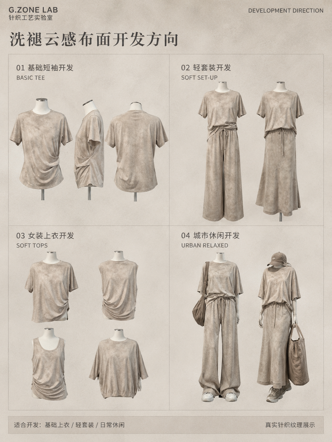 丝绒棉-沐染 开发方向与样衣效果 1